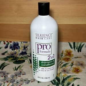 Silkience Hair Care Pro Formula 2 in 1 Shampoo & Conditioner 32 Fl Oz NEW